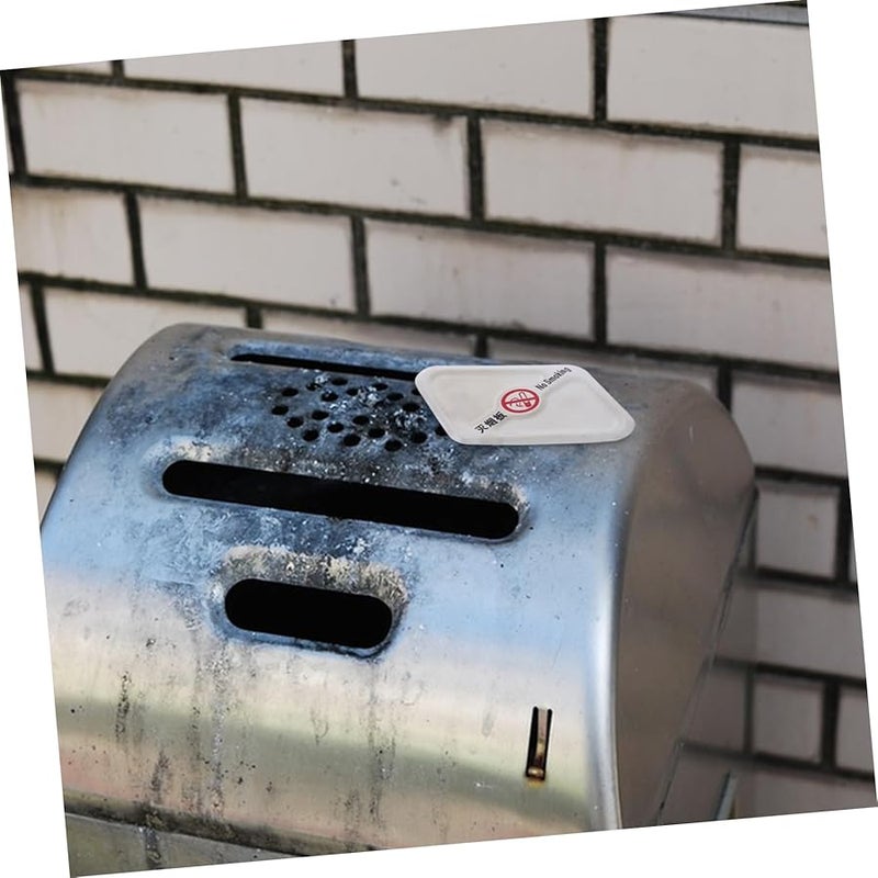 حاوية مقاومة للطقس من الفولاذ المقاوم للصدأ للتخلص من أعقاب السجائر في الحدائق من أجل السلامة والنظافة - Image 5